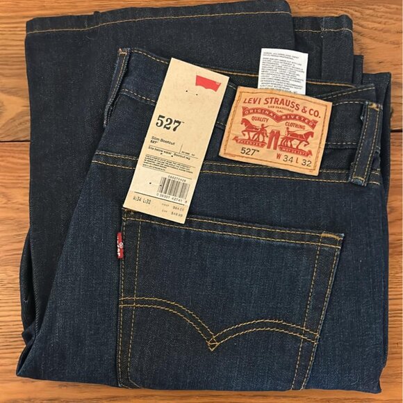 Levi’s 527 Slim Bootcut Jeans New - Picture 1 of 1